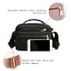 thumbnail image 3 of Bolso de hombro ligero e impermeable, bolso bandolera informal para mujer Negro, 3 of 5
