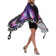 thumbnail image 4 of Jkerther Halloween Costumes for Women Butterfly Wings Costume Butterfly Ladies Cape Fairy Shawl Set, 4 of 4