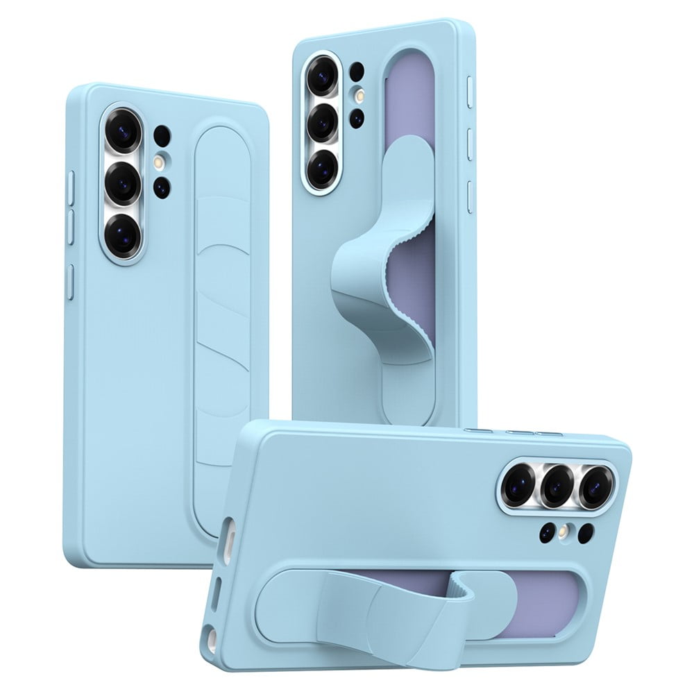 Phone Case for Samsung Galaxy S26 Ultra, Smart Key, NFC, Wristband Kickstand, Blue
