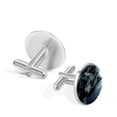 thumbnail image 3 of Wolf Formal Attire Essential: Stainless Steel Men's Cufflinks Set for Suits and Dress Shirts, 3 of 6
