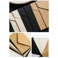 thumbnail image 5 of 20Pcs Handmade Folding Envelopes 4x2.76Inch For Valentines Wedding Invitations Cards & Party Supplies, 5 of 8