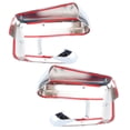 thumbnail image 5 of Mirror COVERS OVERLAYS W/Turn Signal Hole CHROME For 2021-2026 Ford F150, 5 of 5