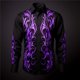 thumbnail image 1 of Camisa casual con botones y solapa para hombre para otoño e invierno, camisetas de manga larga para hombre, suaves y cómodas, nuevo estilo, talla grande, 1 of 6