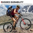 thumbnail image 3 of UBesGoo 26 inch Mountain Bike for Men Women, Shimano 21 Speeds High-Carbon Steel Frame, Disc Brakes, Black, Red, 3 of 7
