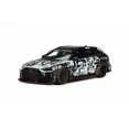 thumbnail image 2 of Diecast Car w/Display Case - 2020 Audi RS 6 (C8), White Camouflage - GT Spirit GT348 - 1/18 scale Resin Model Toy Car, 2 of 3