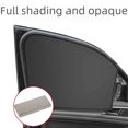 thumbnail image 4 of Parasol para coche, tipo atracción magnética, protector solar grueso, parasol para ventana lateral, plegable, opaco, de titanio y plata, cortina aislante del calor, 4 of 5