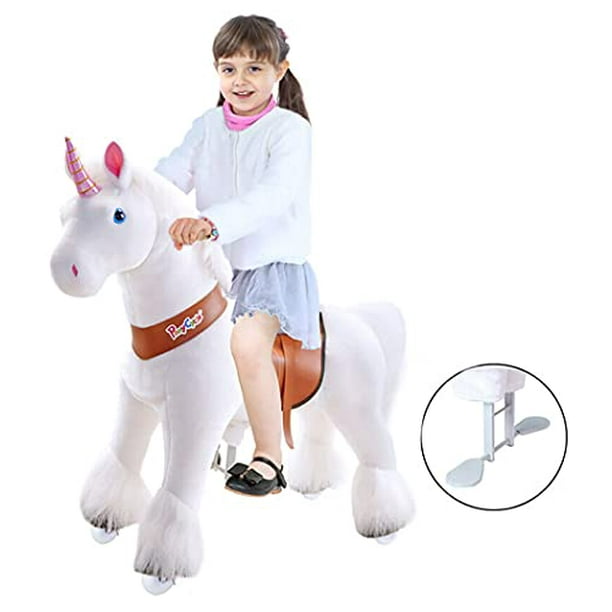 PonyCycle® - Voiture à Pédale Licorne Princesse pour Fille 3~5ans