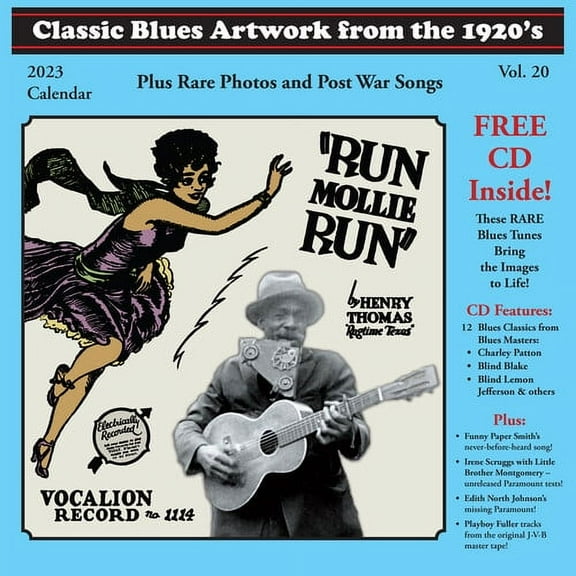 Various - CLASSIC BLUES ARTWORK FROM THE 1920S CALENDAR (2023) (various artists) - Music & Performance - CD
