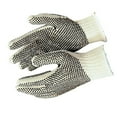 thumbnail image 1 of PVC Dot String Knit Gloves, Large, Natural, 2-Sided Dots | Bundle of 5 Dozen, 1 of 1