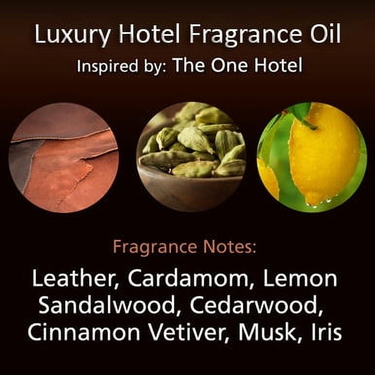 CEROD - Hotel Scents - My Way Fragrance Oil - 16 Fl Oz - for Cold Air Diffusers – Luxury Hotel Aromatherapy Oil Scents for Home & Office - Sandalwood, Cedar, Vetiver, Tuscan Leather & Musk