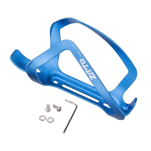 Portabidón para bicicleta Portabidón resistente para bicicleta de carretera y montaña Azul