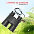 thumbnail image 3 of Telescopio de binoculares de plástico con aumento 6X para niños, juguete de juego al aire libre, 3 of 7