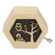 thumbnail image 5 of Artesanías De Madera, Caja De Música Manivela Manual Tallas Exquisitas Para Cumpleaños Para Navidad Para Regalo ANGGREK No, 5 of 7