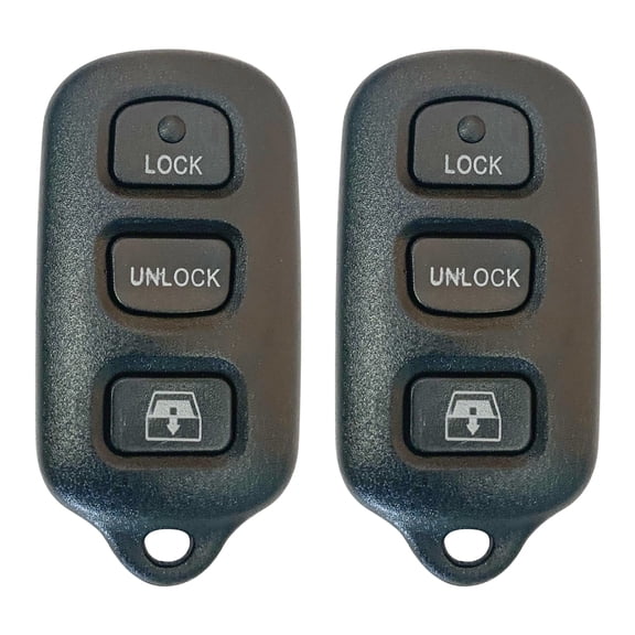 2 For 1999 -2009 Toyota 4 Runner Remote Keyless Entry Key Fob HYQ12BAN HYQ12BBX