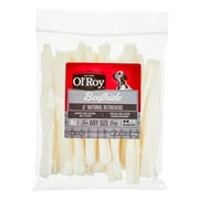 Ol' Roy Rawhide 6" Rolls Chews for Dogs, Dry, 9.31 oz, 16 Count