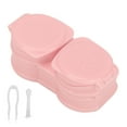 Contact Lens Case Portable Dustproof Contact Lens Storage Kit with