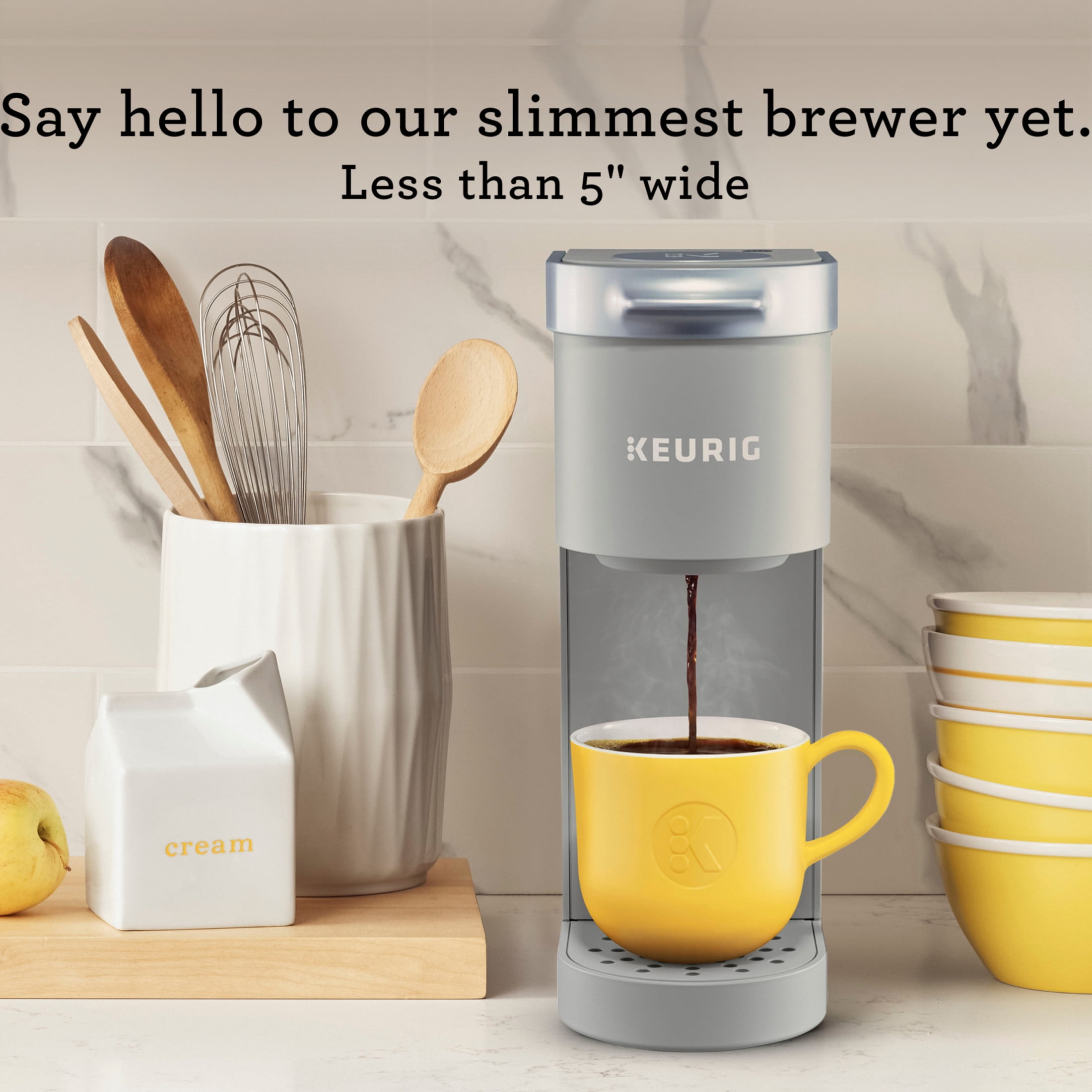 Keurig K-Mini Single Serve Coffee Maker, Studio Gray