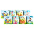 thumbnail image 1 of 2x Kit de tarjeta de felicitación de pintura de de 8 piezas perla conejo de Pascua decoración para hogar, 1 of 9
