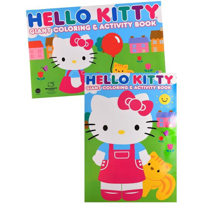 Hello Kitty 28027BW 11x16 Giant Coloring /& Activity Book Multicolor