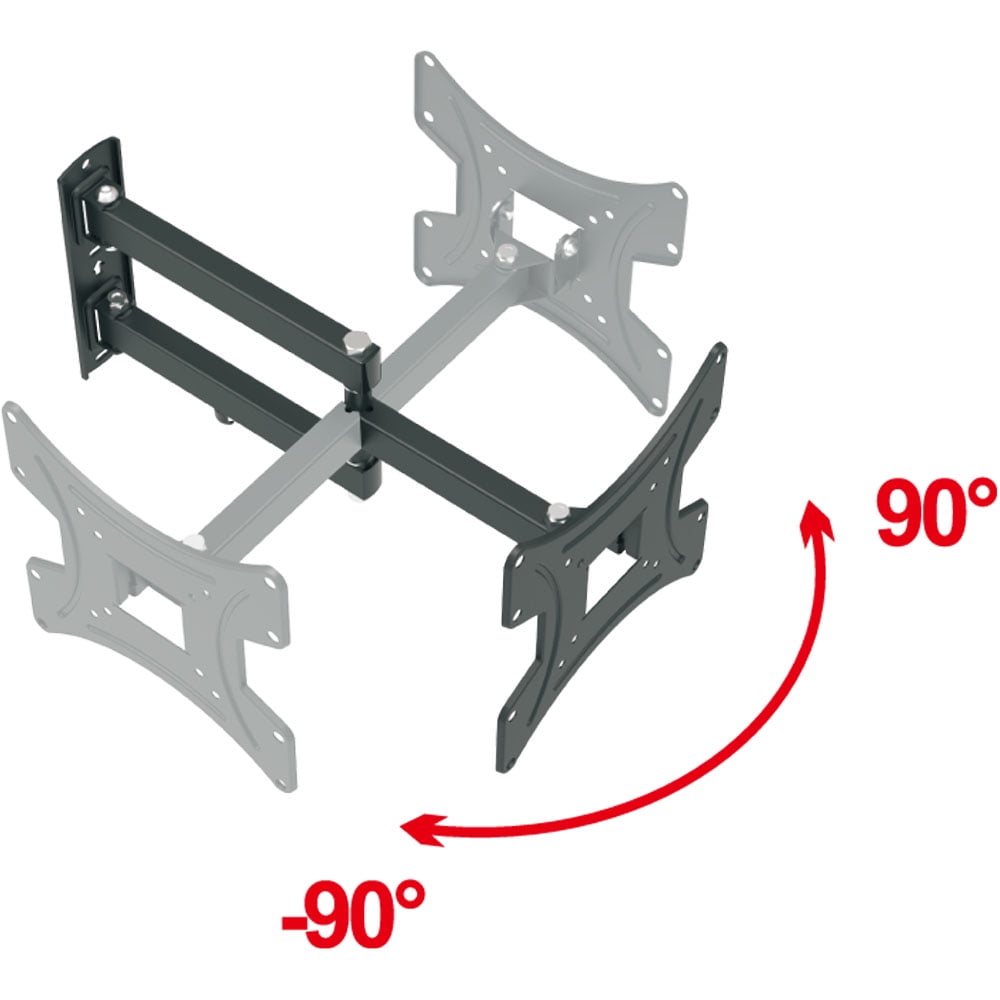 UBesGoo 2 pack Full Motion TV Wall Mount Bracket LCD Display for 13 32 40 42 47 50"