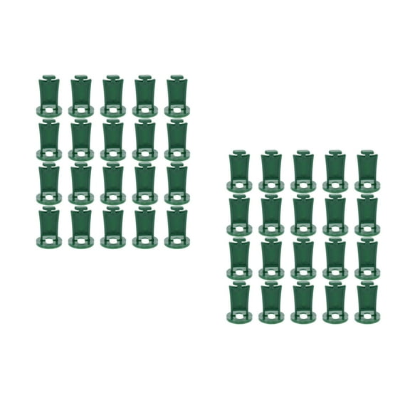 MLINS 100 Pcs Greenhouse Fixing Clip for Aluminium Greenhouse Insulation Netting Shading