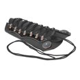 thumbnail image 4 of Muñequera Deportiva de Cuero Sintético Protector de Vintage Accesorios de Disfraces Cosplay para Mujer Hombre Negro Soledad Protector de seguridad para el brazo de tiro con arco de caza, 4 of 7