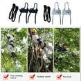 thumbnail image 3 of Tree Climbing Equipment Set | Steel Claws & Straps | 150kg Load Bearing | Rust-Resistant, Wear-Resistant, Lightweight, Portable | Outdoor Survival, Fruit Picking, Hunting Tools, 3 of 8