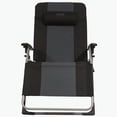 thumbnail image 4 of Kamp-Rite Outdoor Folding Reclining Zero Gravity Chair w/Pillow, Gray/Black, 4 of 4