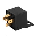 thumbnail image 4 of Relé Automático Universal De 5 Pines, 12 V, 30 A, 40 A, Resistente A La Intemperie, De Alto Rendimiento, Para Vehículos Automotrices, Camiones Y SUV, Color Negro., 4 of 7