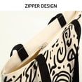 thumbnail image 3 of Bolso Tote de Lona Baglemon para Mujer, Bolso Estético de Hombro con Cierre y Bolsillos Internos, 3 of 7