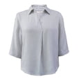 thumbnail image 1 of GEORGE G BLUSA CAMISERA M 3/4 RAYAS, 1 of 4