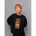 thumbnail image 2 of Officially Licensed Zoltar Fortune Teller Arcade Machine Women's Sweatshirt, 2 of 4