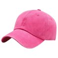 thumbnail image 1 of Hat Vintage Cotton Baseball Top Dad Party Sun (Rose) Rojo, 1 of 3