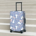 thumbnail image 6 of Xecao Vintage Easter Elastic Luggage Cover, with double-sided print , is perfect for travel, business, and daily use-Large, 6 of 7