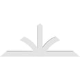 thumbnail image 4 of 60"W x 25"H x 4"D x 4"F, 10/12 Pitch, Richland Architectural Grade PVC Gable Bracket, 4 of 8