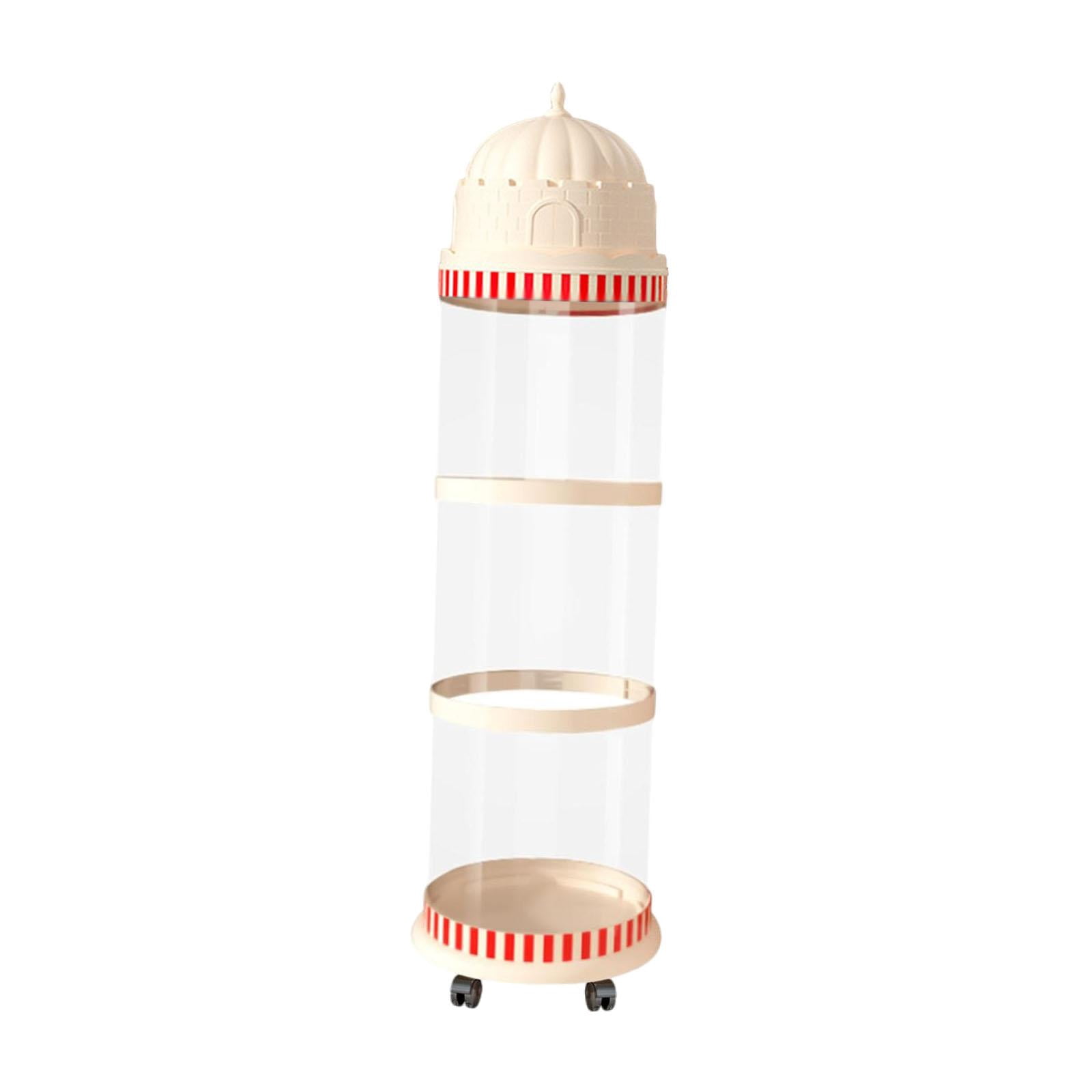 Stuffed Animal Cage Plush Toy Organizer Vertical Holder Space Saving PP Durable Material for Nursery Playroom Kids Room