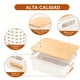 thumbnail image 5 of 6 Caja de Almacenamiento de Plástico, Cajas Organizadoras con Tapa, Con Etiqueta 15pcs, Pequeños Contenedores Apilables, para Organizar Estantes Cajones Escritorio Armario Oficina Cocina, 5 of 8