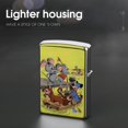 thumbnail image 4 of Pixie, Dixie y el señor Jinks-theme Copper Metal Lighter Shell, Premium Replacement Refillable Lighter Case with Durable Metal Construction, Compatible with Zippo and Most Standard Lighter Models, 4 of 6