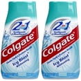 thumbnail image 1 of Pasta de dientes y enjuague bucal Colgate 2 en 1 Whitening Icy Blast 135 ml, 1 of 1