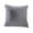 Gray-238, variant on Solid Color Velvet Sofa Pillow Set with Lumbar Support, 45x45cm Cotton Cushion for Bedroom and Living Room Decor, Washable Decorative Pillow for Cozy Seating Comfort(Black),Ccwuwei