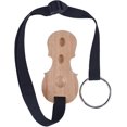 thumbnail image 4 of Soporte de madera maciza para violonchelo, tapón antideslizante, pantalla en forma de violonchelo, soporte de madera Natural de 3 agujeros Rojo Verde Cocina, Decoración y Otros, 4 of 5