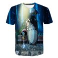 thumbnail image 1 of Verano clásico totoro Anime camiseta con estampado hombres moda Casual Kawaii dibujos animados gráfico camisetas interesante harajuku T-shirt11T Gao Jinjia LED, 1 of 2