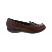 Clarks Womens Ashland Bubble Brown Multi Slip-Ons