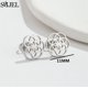 thumbnail image 2 of Mini pendientes dorados de acero inoxidable, pasador de seguridad de hoja, estrella, Tortuga, cartílago, Piercing de oreja, joyería, lindo Bowknot, ratón, 2 of 2