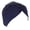 Navy, variant on CXHEGBEJ Side Braid Turban Cap Knot For Women Ethnic Muslim Hijab Cancer Head Wrap Scarfs Chemo Headwear Hat Sleep Cap Cancer Hair Covers Head Coverings Yellow