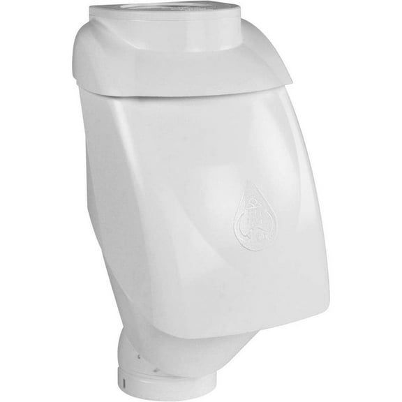 Rain Harvesting RHUL100 Leaf Eater Ultra Rain Head, 3" & 4" Round Dual-fit