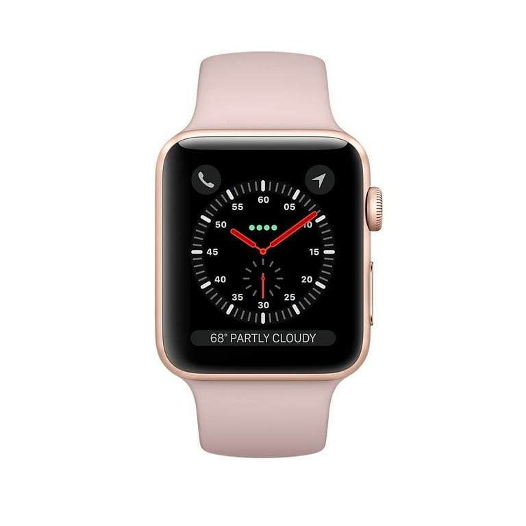 Restored Apple Watch Gen 3 Series 3 38mm Gold Aluminum