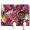 Palm Leaf Ins, variant on Country Floral Dog Feeding Mat - Farmhouse Bloom, Non-Slip Absorbent Pet Placemat