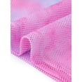 thumbnail image 5 of Mesh Top for Women Crew Neck Short Sleeve Sheer Sexy t Shirts XL Pink Blue, 5 of 6