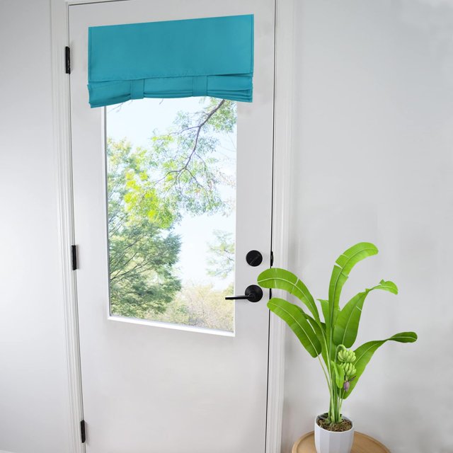 Wdfour Cortinas Para Ventanas Y Puertas De Color Sólido Con Oscurecimiento De Habitaciones | 4 Cortinas Laterales Para Puerta De Cristal | Cubierta De Ventana De Luz Lateral De Puerta Delantera | ¿Som